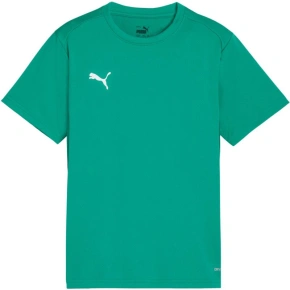 Koszulka dziecięca Puma TeamGoal zielona 658637 05 Koszulka dziecięca Puma TeamGoal zielona 658637 05