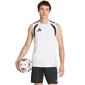 Koszulka męska adidas Tiro 26 Competition Sleeveless Jersey biała KA7614 pánské Koszulka męska adidas Tiro 26 Competition Sleeveless Jersey biała KA7614 pánské