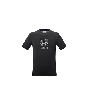 Koszulka męska MILLET Cimaï Natural Ts Ss M czarna pánské Koszulka męska MILLET Cimaï Natural Ts Ss M czarna pánské