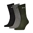 Skarpety Puma Crew 3 pary czarne, szare, zielone 880355 28