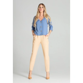 Bluzka damska M699 niebieska - Figl