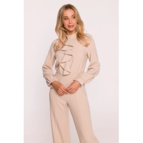 Dámský overal S420  béžový -  Stylove