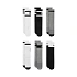 Skarpety Nike Everyday Cush Crew Youth 6PR białe, szare, czarne CK7302 901