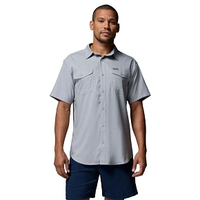 Columbia Utilizer II Solid Short Sleeve Shirt 1577762039 Szare L