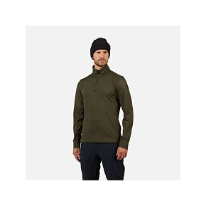Bluza męska ROSSIGNOL MID LAYER STRETCH HZ zielona pánské Bluza męska ROSSIGNOL MID LAYER STRETCH HZ zielona pánské