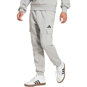 Spodnie męskie adidas Essentials Feelcozy Cargo jasnoszare JE3823 Spodnie męskie adidas Essentials Feelcozy Cargo jasnoszare JE3823