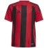 Koszulka dziecięca adidas Striped 24 Kids czerwona/czarna IW2131