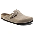Birkenstock damskie chodaki BOSTON BS 1019484 TABACCO BROWN (szerokość wąska)