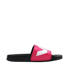 Klapki damskie Levi's June L różowo-czarne VPOL0239S-3841 dámské