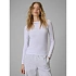 Longsleeve slim gładki damski 4F 4FRSS26TLONF658-10S dámské