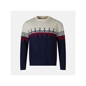 SWETER ROSSIGNOL PATTERNED CN SWEATER granatowy SWETER ROSSIGNOL PATTERNED CN SWEATER granatowy