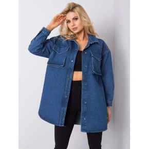 Damska koszula dżinsowa z kieszeniami 157.15 - RUE PARIS
