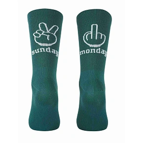 Skarpety rowerowe NORTHWAVE Sunday Monday Sock szmaragdowe Skarpety rowerowe NORTHWAVE Sunday Monday Sock szmaragdowe
