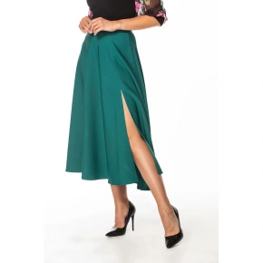 Spódnica damska T361/6 szmaragdowa - Tessita