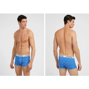 Bokserki męskie U3GG25K6YW0 P7FK biało-pomarańczowo-niebieskie - Guess