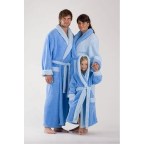 ACTION - Szlafrok unisex 3919 5251 sv. niebieski - Vestis