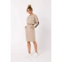 Spódnica damska M728 beżowa - Moe