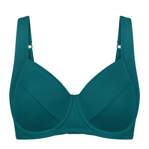 Damski biustonosz kąpielowy Summer Mix & Match W 01 sd 00RA ciemnozielony - Triumph