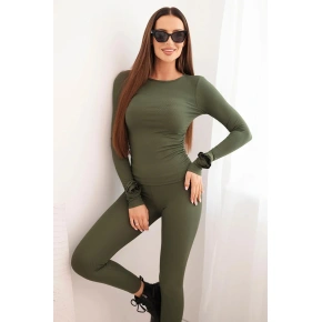 Dámský komplet 0333 khaki - Kesi