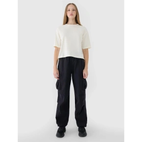 T-shirt oversize z nadrukiem damski 4F 4FWSS25TTSHF1971-11S T-shirt oversize z nadrukiem damski 4F 4FWSS25TTSHF1971-11S