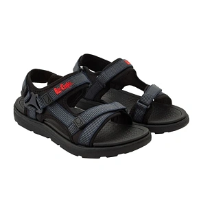 Lee Cooper buty męskie sandały na rzepy na lato na plażę lekkie niebieskie czarne Lee Cooper buty męskie sandały na rzepy na lato na plażę lekkie niebieskie czarne