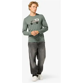 Longsleeve męski SUPER.NATURAL M DOG EXCURSION LS zielony Longsleeve męski SUPER.NATURAL M DOG EXCURSION LS zielony