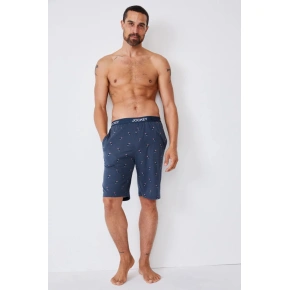 Męskie spodenki od piżamy 500755H B90 tm. niebieski z tukanem - Jockey