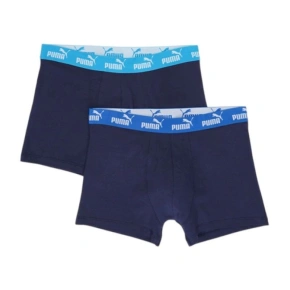 Puma bokserki majtki męskie 2-Pack granatowe wygodne bawełna Puma bokserki majtki męskie 2-Pack granatowe wygodne bawełna