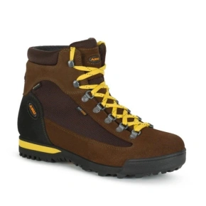 Aku buty sportowe trekkingowe damskie Slope GTX skórzane za kostkę brązowe dámské