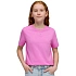 Koszulka dla dzieci Puma ESS Centered Cat Logo Tee różowa 692972 74