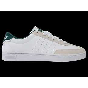Sneakersy K-swiss COURT BALBOA WHITE/CLOUD DANCER/POSY GREEN-M (04735-168-M) Sneakersy K-swiss COURT BALBOA WHITE/CLOUD DANCER/POSY GREEN-M (04735-168-M)