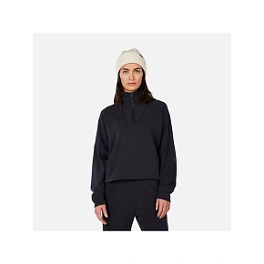 Bluza damska ROSSIGNOL W CHAVANETTE HZ SCUBA FLEECE czarna Bluza damska ROSSIGNOL W CHAVANETTE HZ SCUBA FLEECE czarna