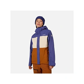 Kurtka narciarska damska ROSSIGNOL W DESAFIO 2L SHELL JKT niebieska Kurtka narciarska damska ROSSIGNOL W DESAFIO 2L SHELL JKT niebieska