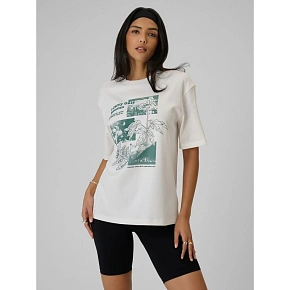 T-shirt z nadrukiem damski 4F 4FRSS26TTSHF3705-11S dámské T-shirt z nadrukiem damski 4F 4FRSS26TTSHF3705-11S dámské