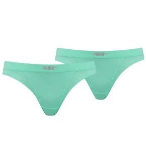 Damskie bikini Micro Mesh 2Pack 907632 01 Mint - Puma