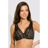 Biustonosz damski JULIA BRALETTE 19185 Czarny z beżem - Mediolano