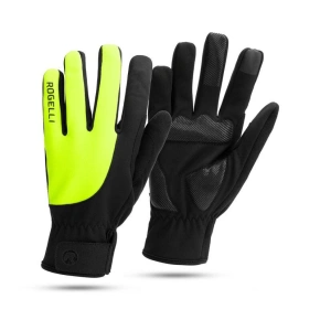 Rogelli rękawiczki zimowe CORE II czarny-fluor XL