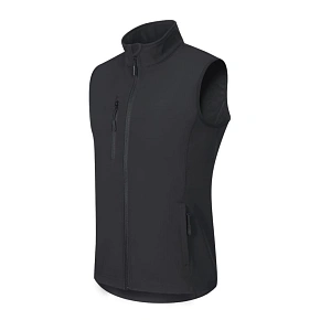 Softshell kamizelka męska Trail (ebony gray)