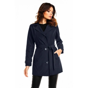 Dámský plášť 128510 tmavě modrý - Cabba