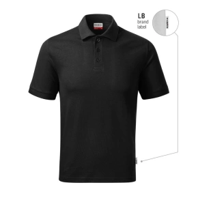 Koszulka polo męska Resist Heavy Polo (czarny 01 (brand label))