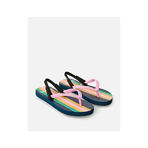 Japonki dziewczęce RIP CURL Surf Revival Stripe Girl niebieski Japonki dziewczęce RIP CURL Surf Revival Stripe Girl niebieski