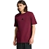 Koszulka męska adidas Essentials Small Logo Single Jersey bordowa KF2403 pánské