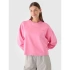 Bluza dresowa nierozpinana bez kaptura damska 4F 4FWAW24TSWSF1305-54S