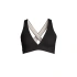 Top kąpielowy CASALL V-neck Crossback Bikini Top czarny