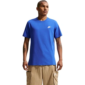 Koszulka męska Nike Club Tee niebieska AR4997 480 pánské Koszulka męska Nike Club Tee niebieska AR4997 480 pánské