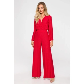 Kombinezon damski M720 czerwony - Moe