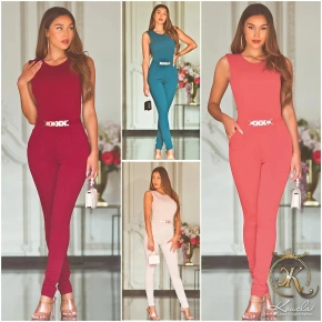 Sexy kombinéza se zlatou sponou - Koucla