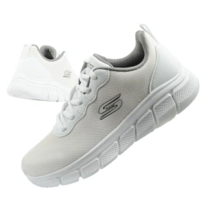 Skechers buty sportowe sneakersy męskie Bobs B Flex modne białe Skechers buty sportowe sneakersy męskie Bobs B Flex modne białe