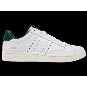 Sneakersy K-swiss LOZAN KLUB LTH WHITE/POSY GREEN/SNOW WHITE-M (07263-130-M) Sneakersy K-swiss LOZAN KLUB LTH WHITE/POSY GREEN/SNOW WHITE-M (07263-130-M)