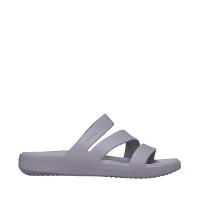 Klapki damskie Crocs Gataway Strappy Sandal fioletowe 209587 5PS dámské Klapki damskie Crocs Gataway Strappy Sandal fioletowe 209587 5PS dámské